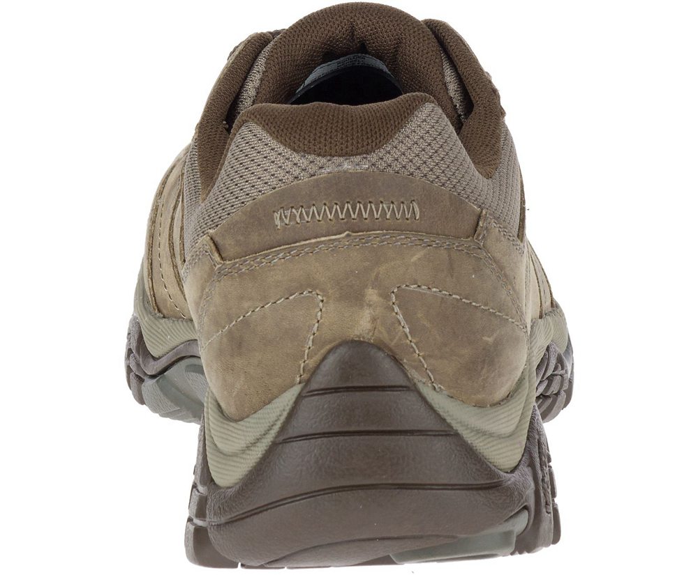 Buty Sportowe Merrell Męskie Oliwkowe - Moab Adventure Lace - 752461-PIX